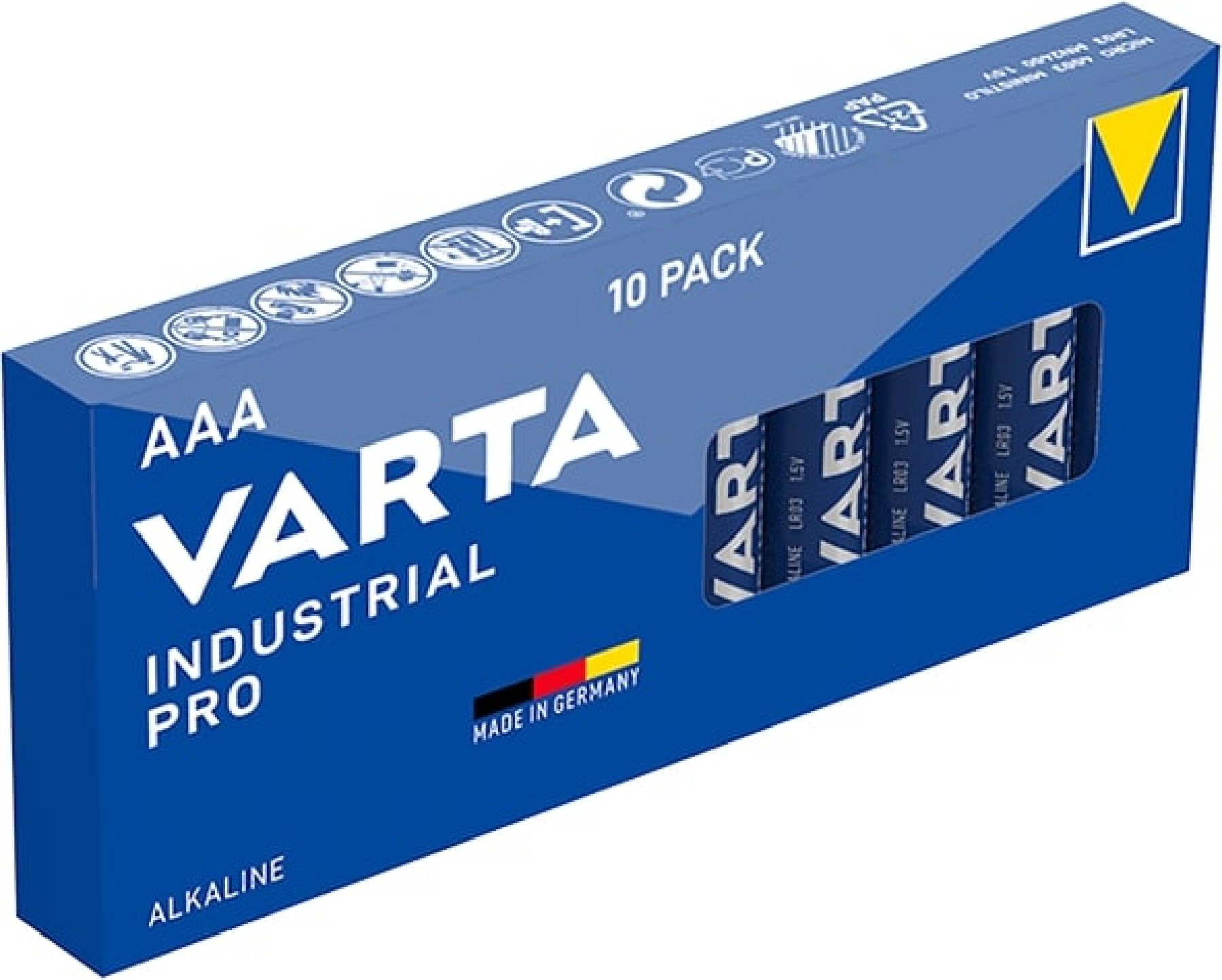 Varta Industrial Pro AAA Pack of 10